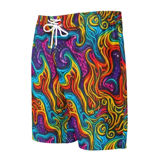 Rainbow Alchemy on a Men's Board Shorts