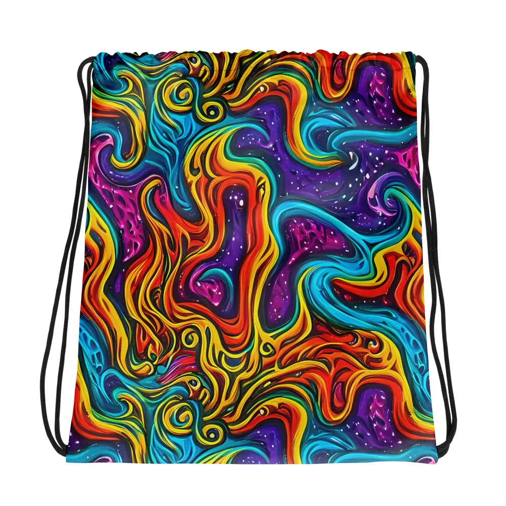Rainbow Alchemy on Drawstring Bag — Photo