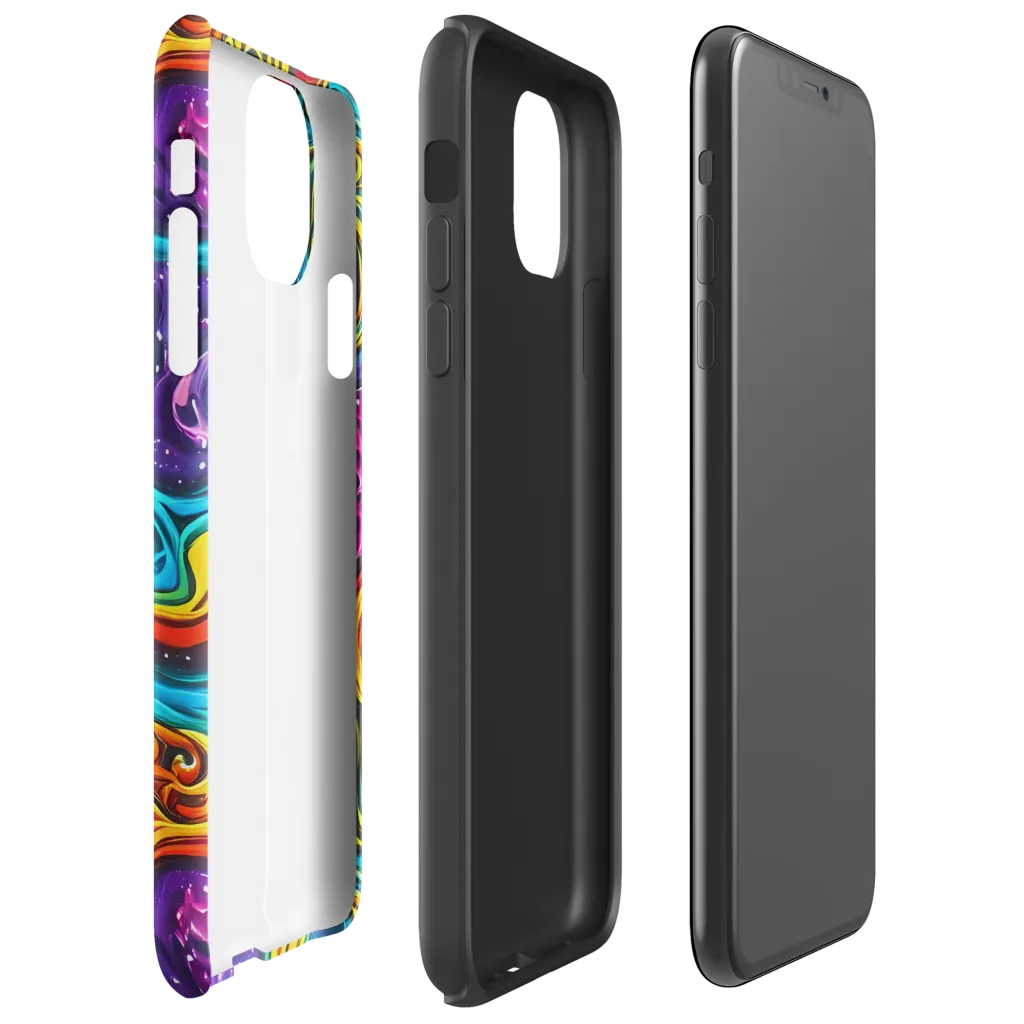 Rainbow Alchemy on Tough Case for iPhone® — Right