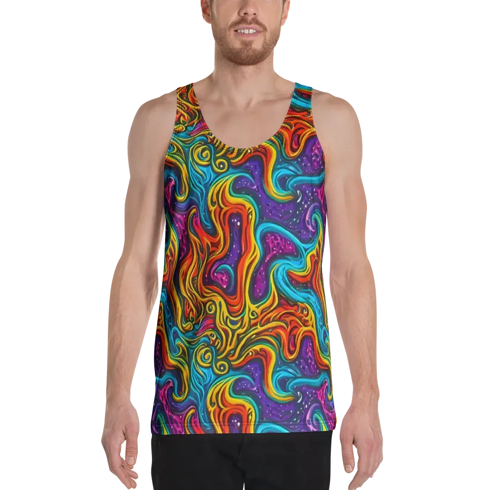 Rainbow Alchemy on Men's Tank Top — Front