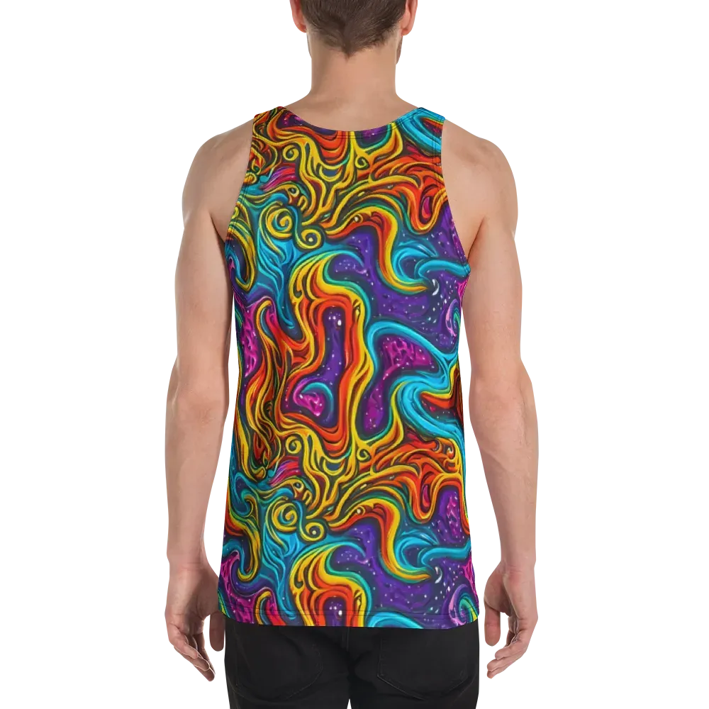 Rainbow Alchemy on Men's Tank Top — Back