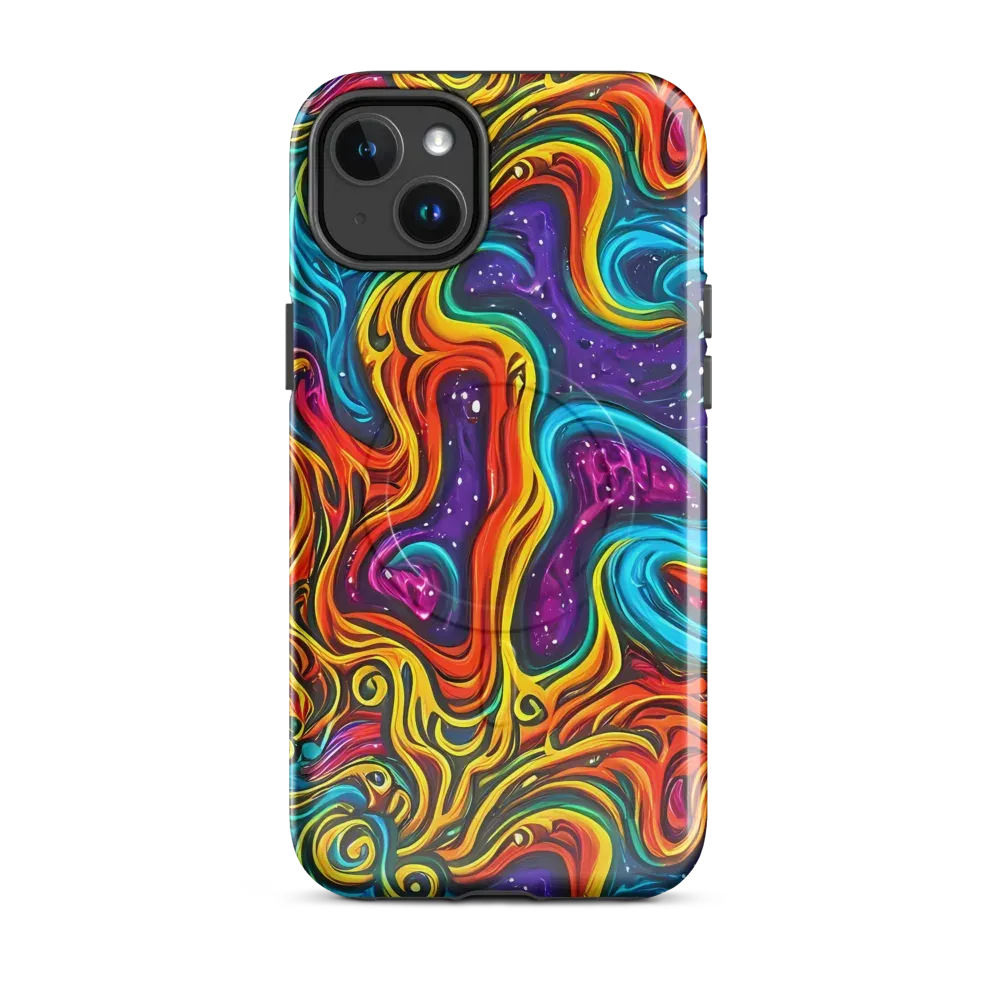 Rainbow Alchemy on MagSafe Tough Case for iPhone® — Front