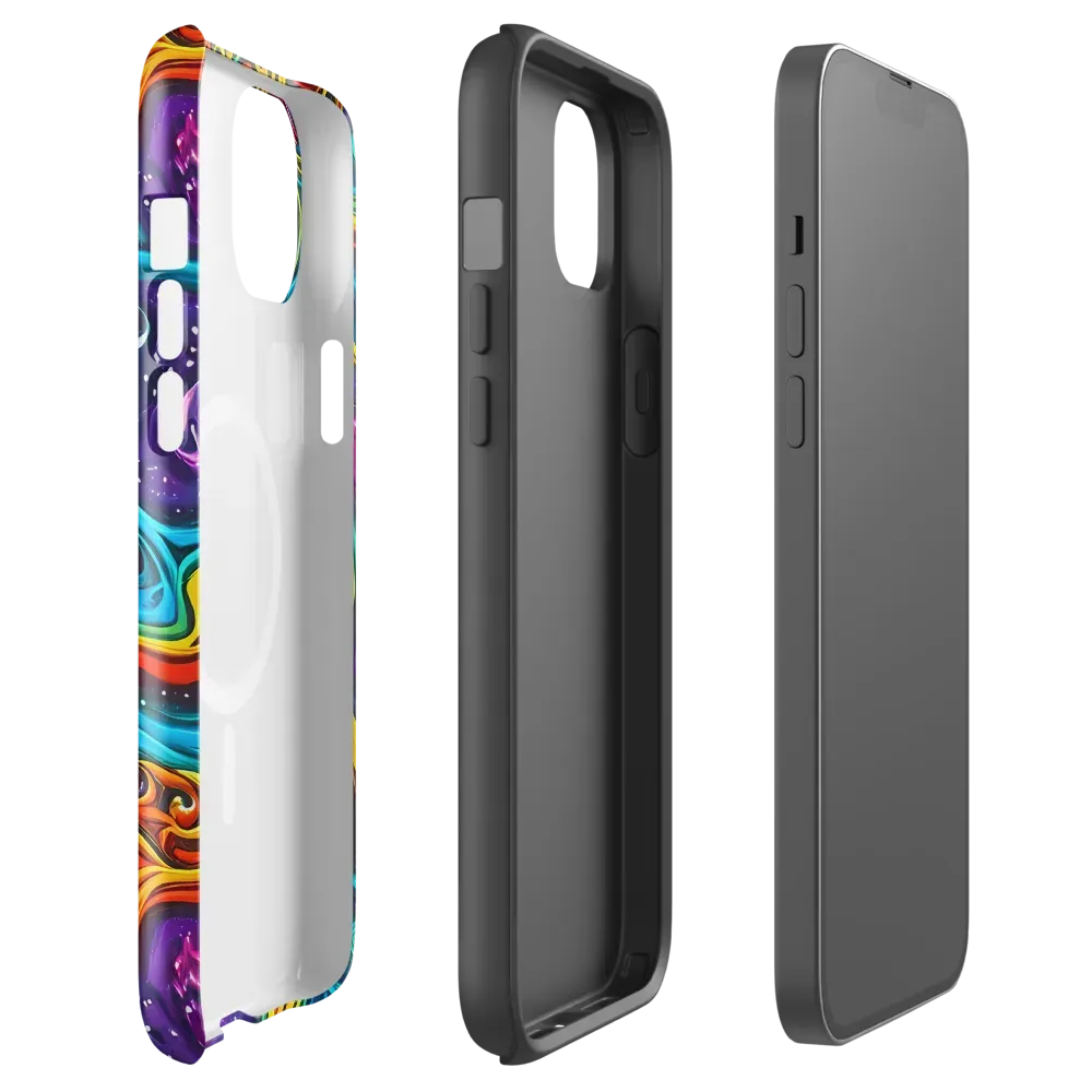 Rainbow Alchemy on MagSafe Tough Case for iPhone® — Front