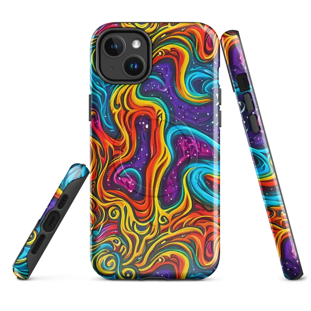 Rainbow Alchemy on MagSafe Tough Case for iPhone® — Front