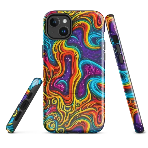 Rainbow Alchemy on a MagSafe Tough Case for iPhone®
