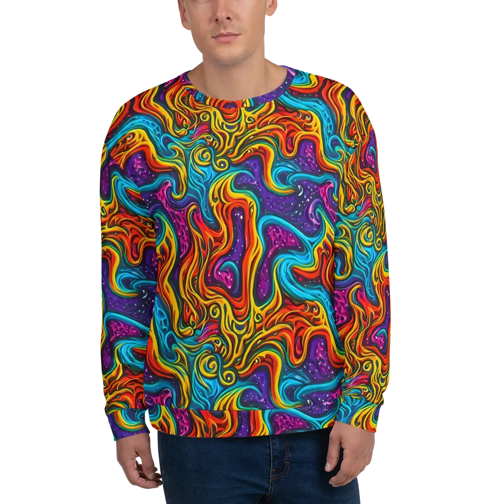 Rainbow Alchemy on Sweatshirt — Front