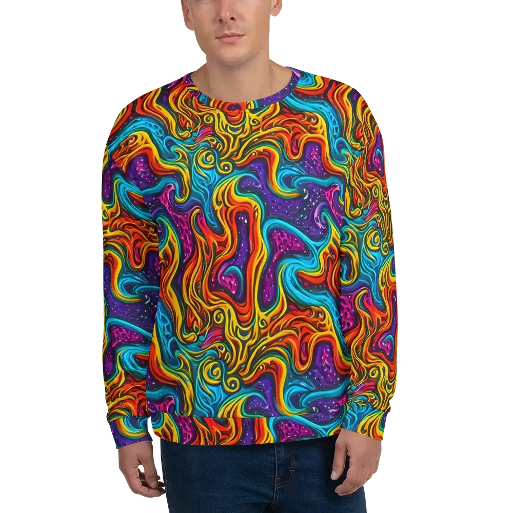 Rainbow Alchemy on Sweatshirt — Front