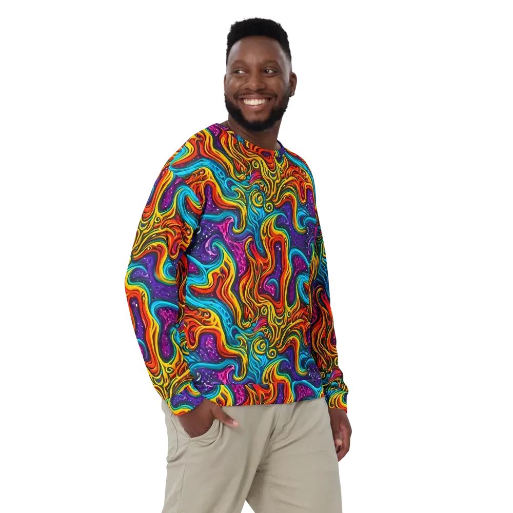 Rainbow Alchemy on Sweatshirt — Front