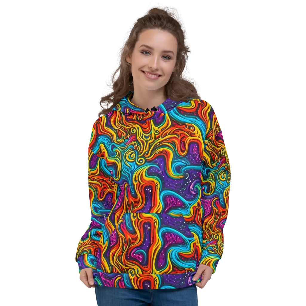 Rainbow Alchemy on Hoodie — Front