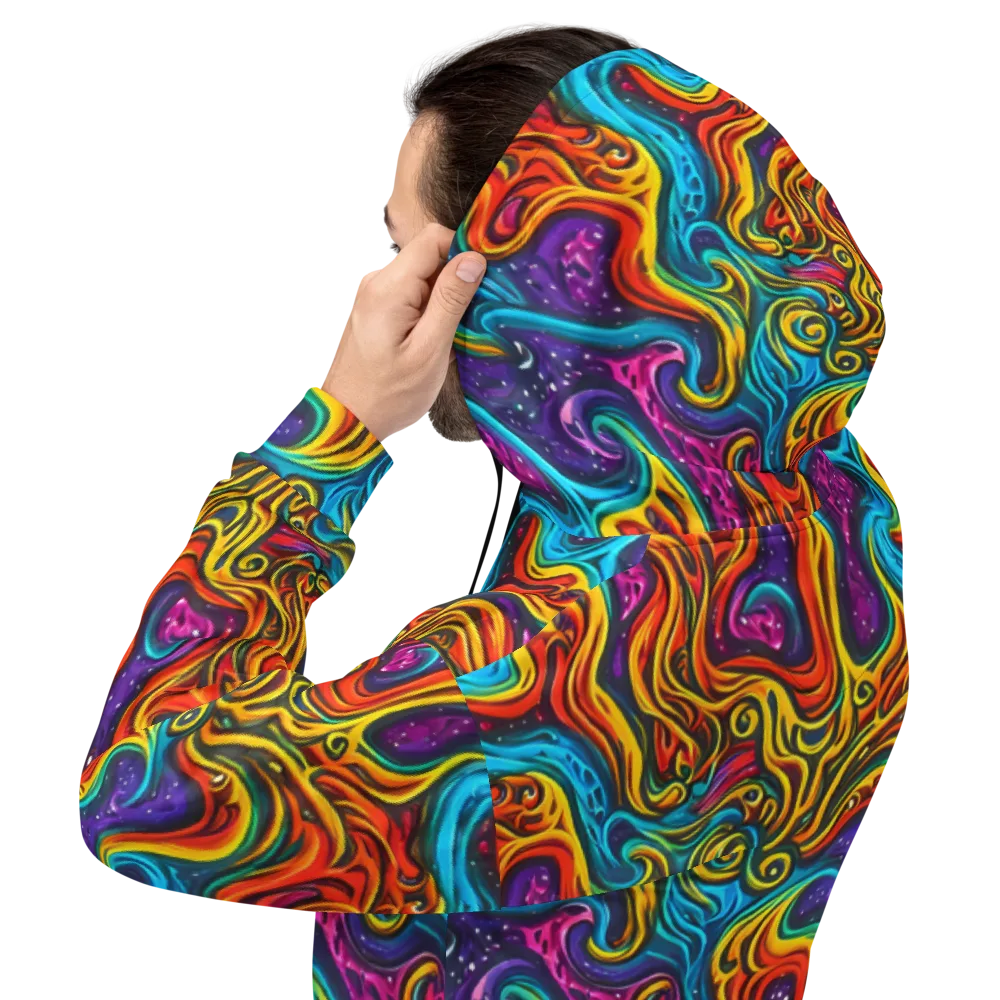 Rainbow Alchemy on Hoodie — Back