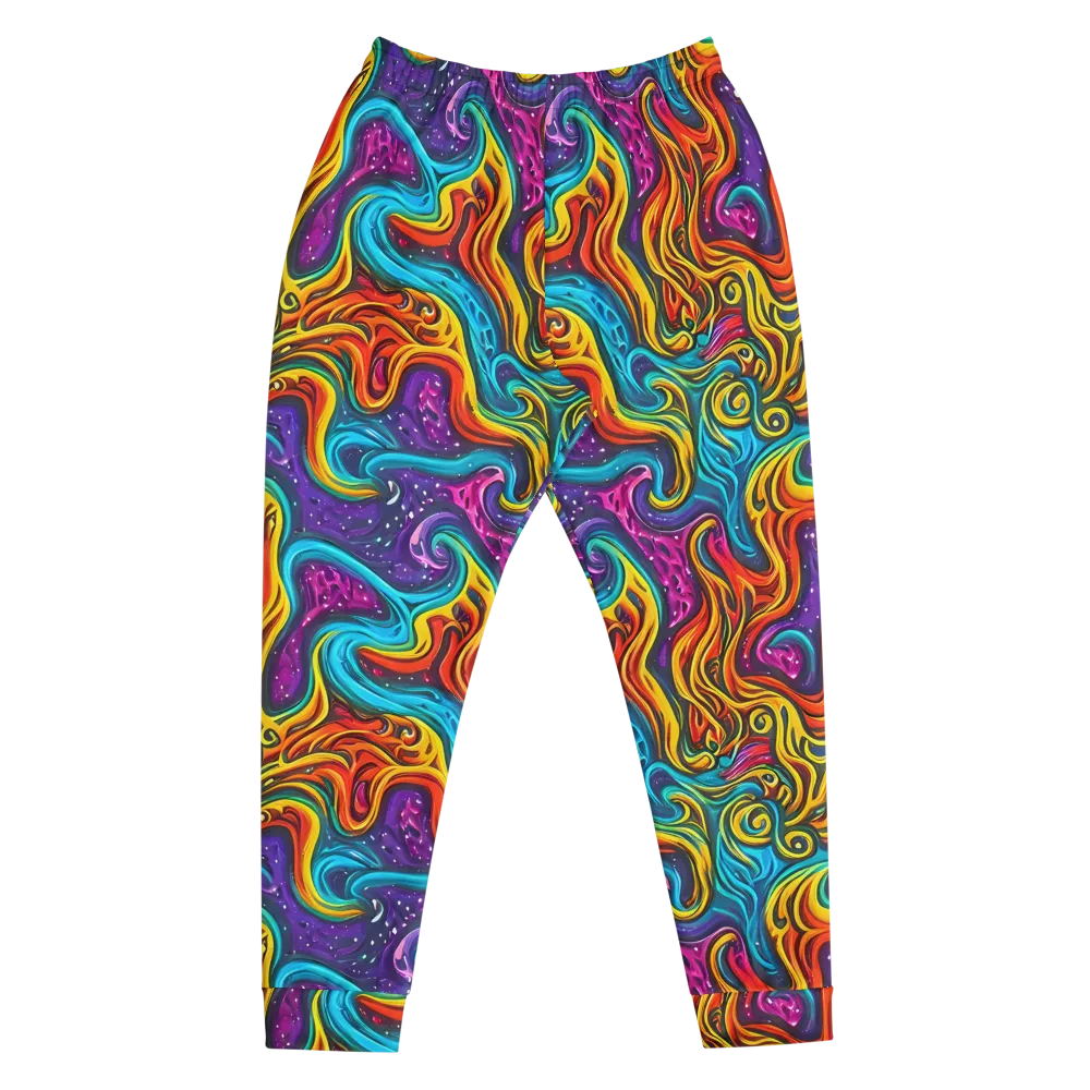 Rainbow Alchemy on Men's Joggers — Front