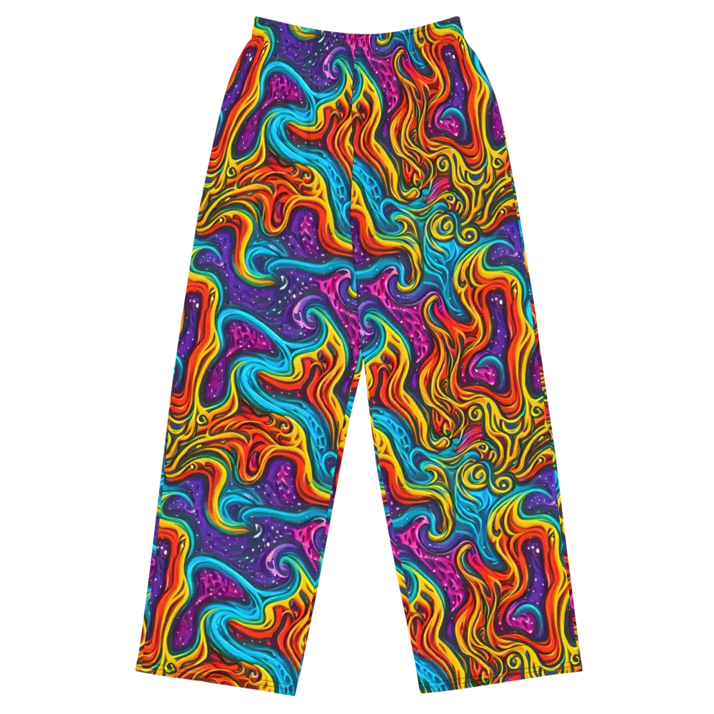 Rainbow Alchemy on Wide-Leg Pants — Front