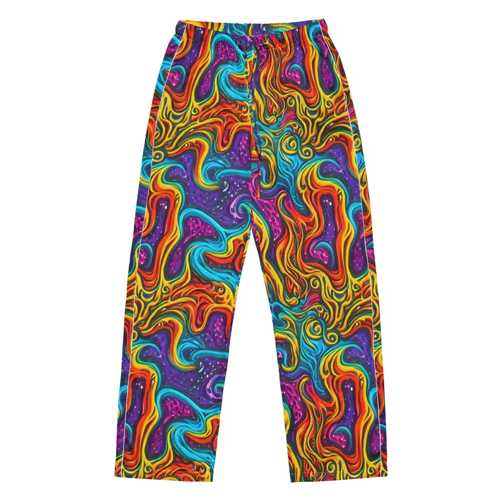 Rainbow Alchemy on Women's Pajama Pants — Front