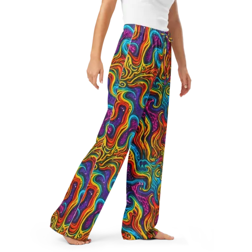 Rainbow Alchemy on a Women's Pajama Pants