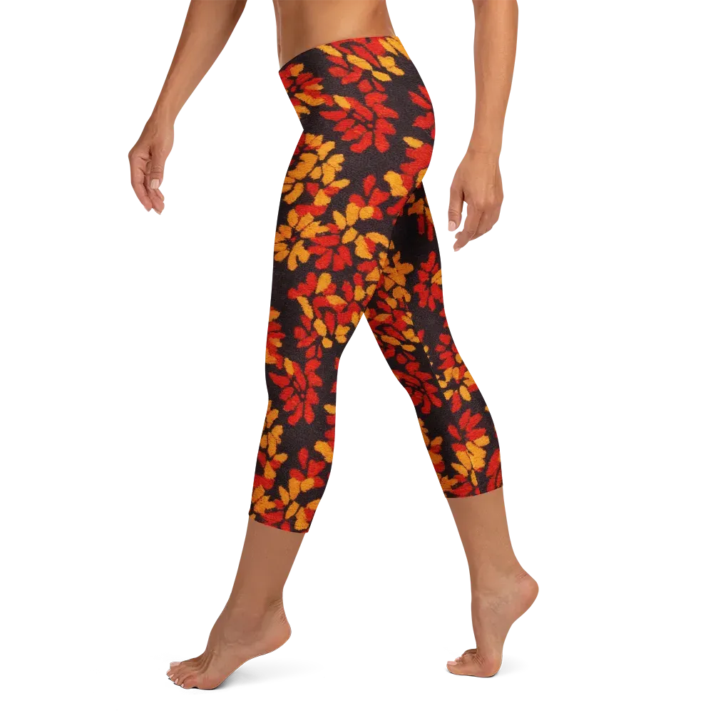 Emberleaf on Capri Leggings — Left