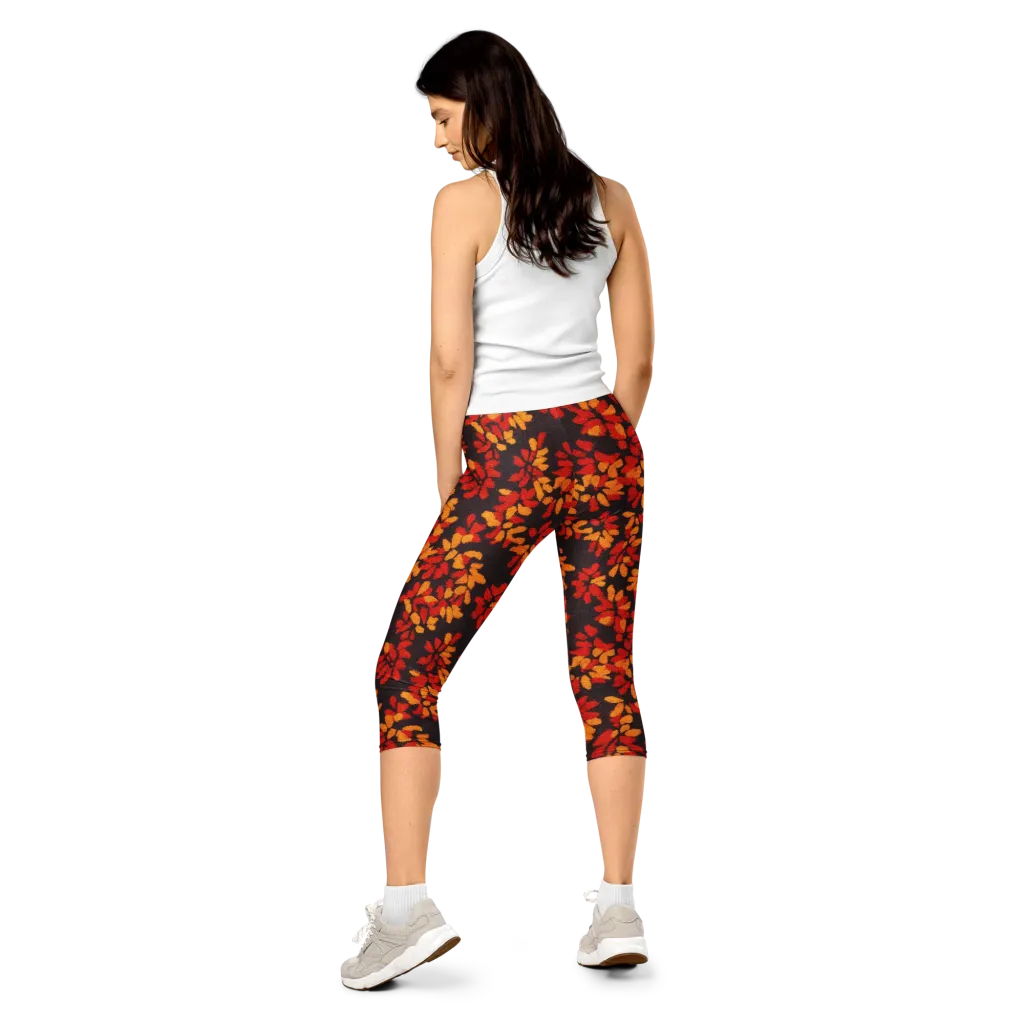Emberleaf on Capri Leggings — Back