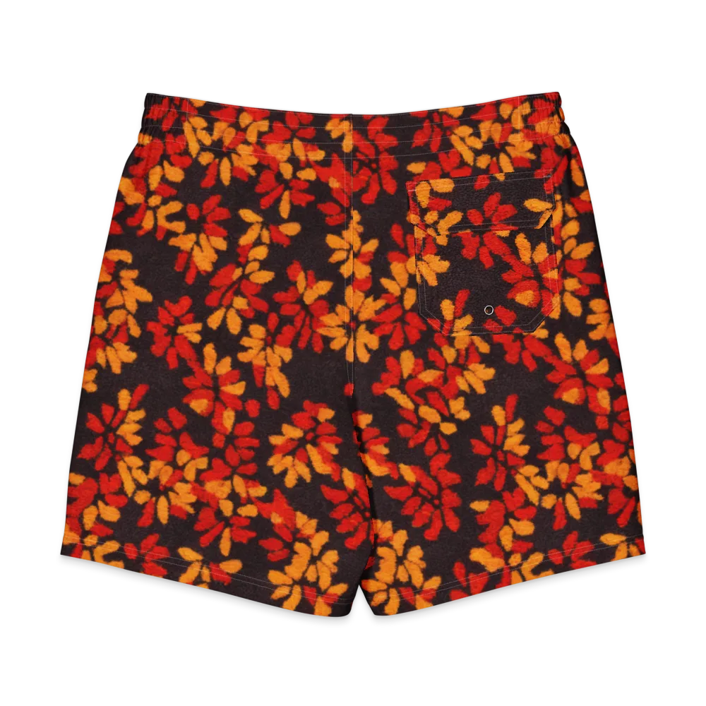 Emberleaf on Men's Board Shorts — Back