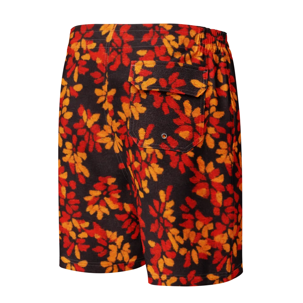 Emberleaf on Men's Board Shorts — Back