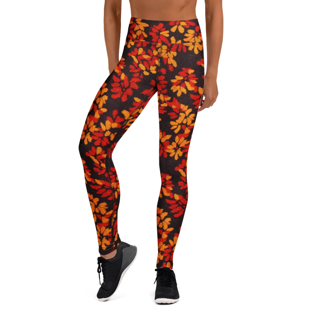 Emberleaf on Yoga Leggings — Front