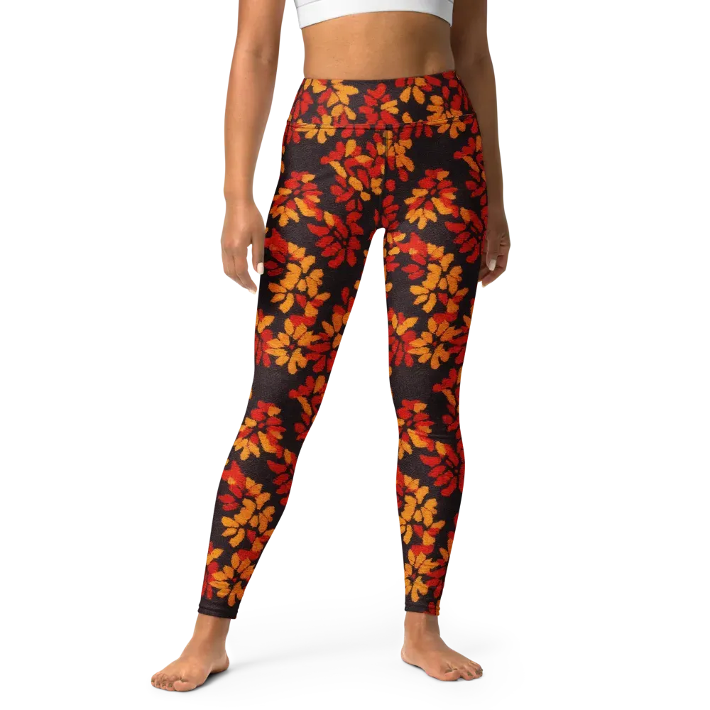 Emberleaf on Yoga Leggings — Front
