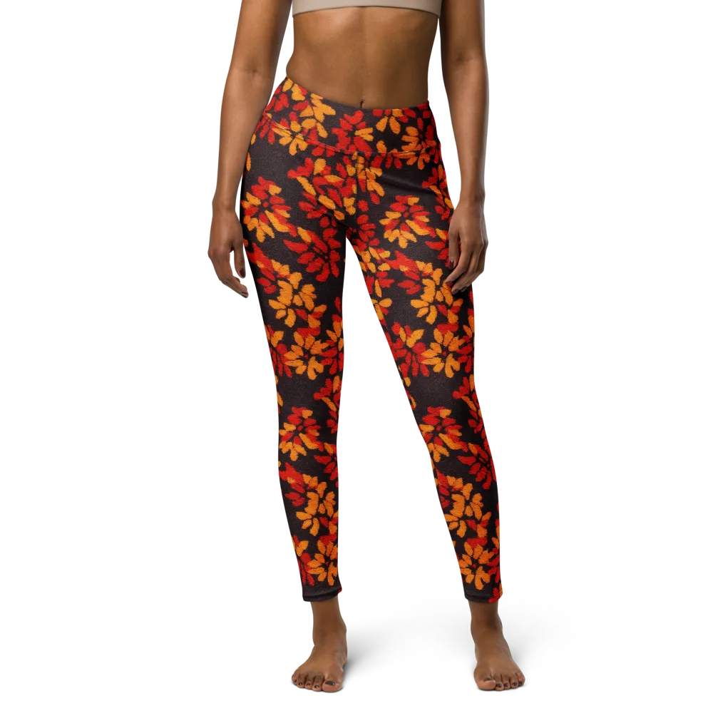 Emberleaf on Yoga Leggings — Front
