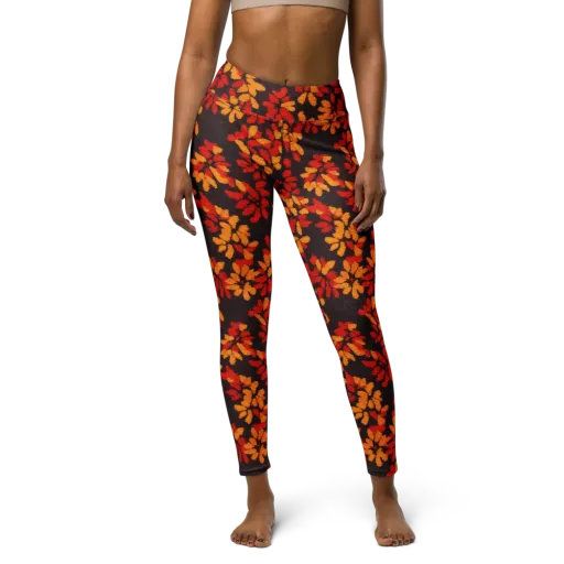 Emberleaf on a Yoga Leggings
