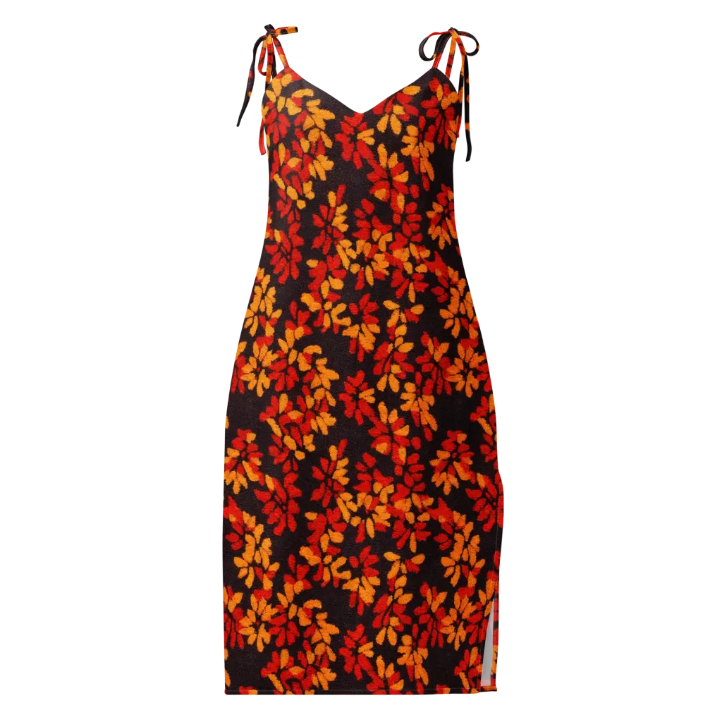 Emberleaf on Slip Dress — Front