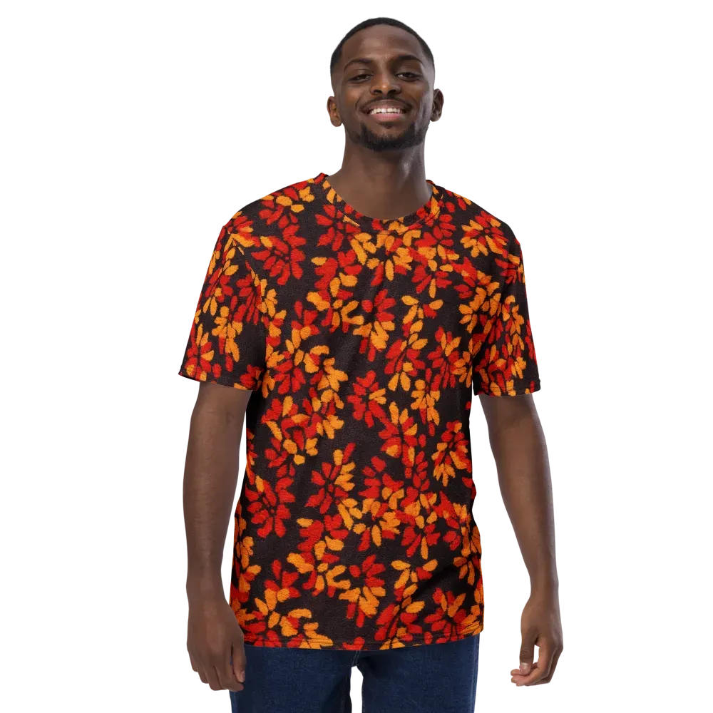 Emberleaf on Men's Crew Neck T-Shirt — Front