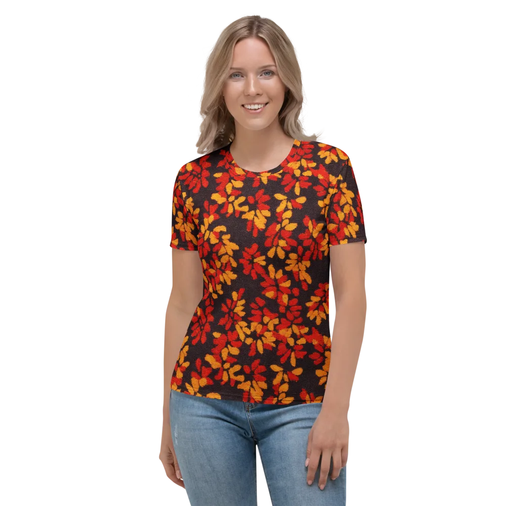 Emberleaf on Women's Crew Neck T-Shirt — Front