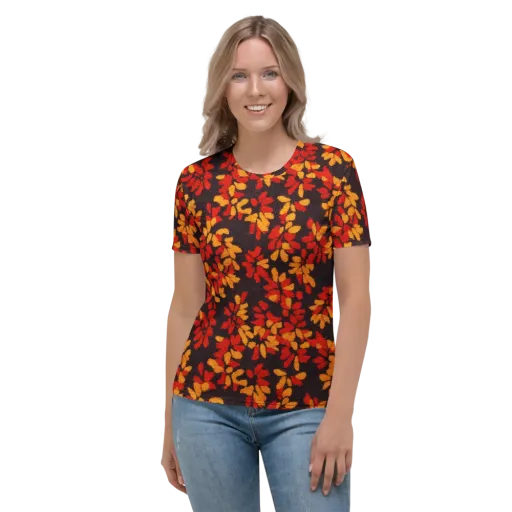 Emberleaf on a Women's Crew Neck T-Shirt