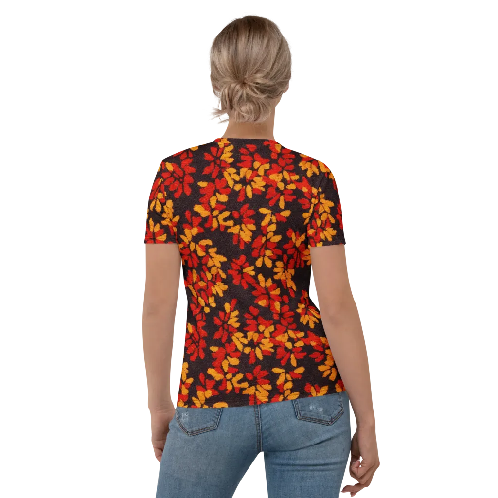 Emberleaf on Women's Crew Neck T-Shirt — Back