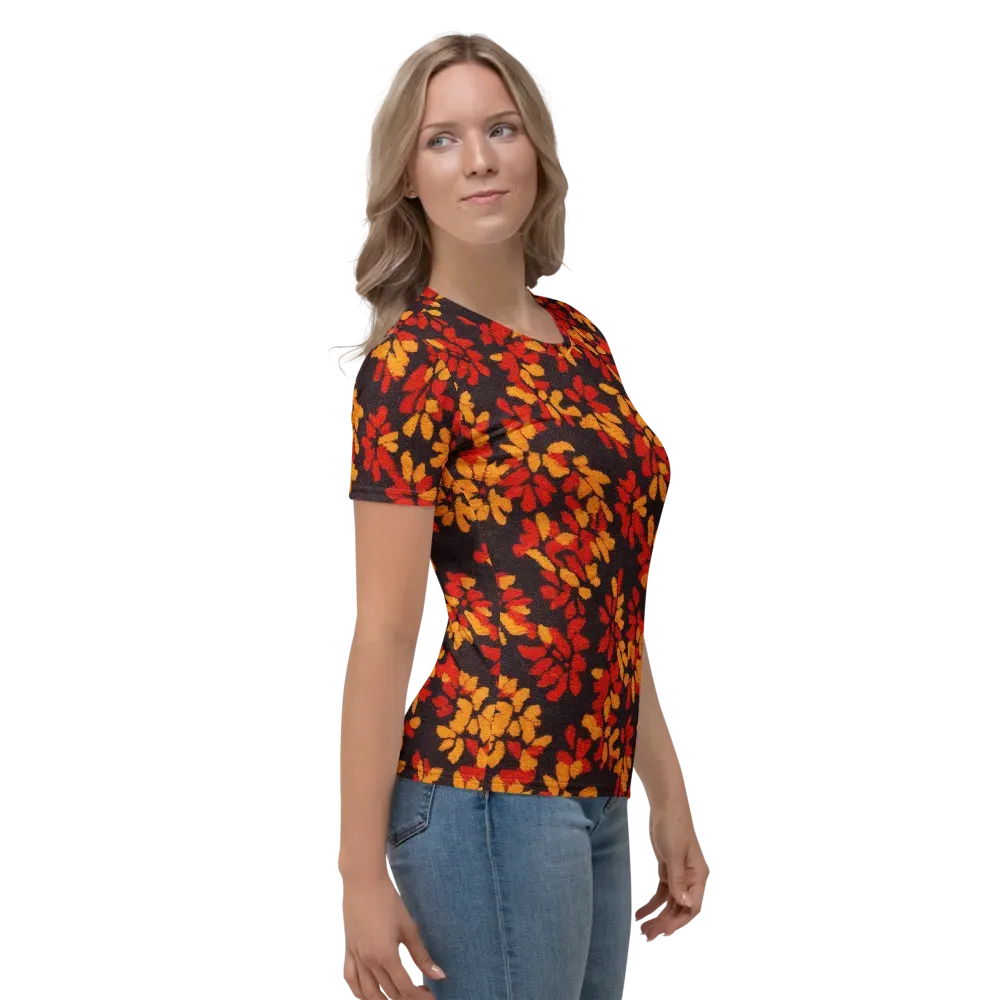 Emberleaf on Women's Crew Neck T-Shirt — Right