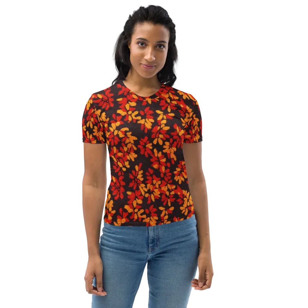 Emberleaf on Women's Crew Neck T-Shirt — Front