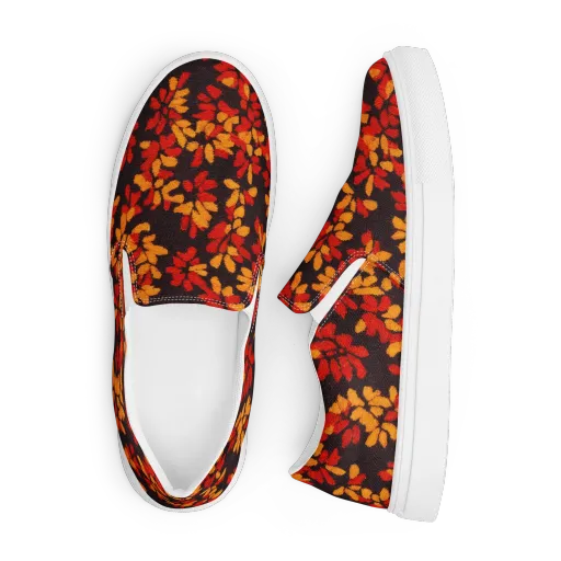 Emberleaf on a Men's Slip-On Canvas Shoes