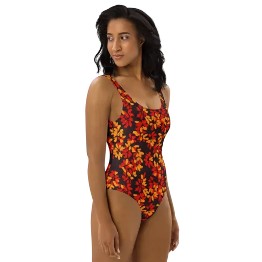 Emberleaf on a One-Piece Swimsuit
