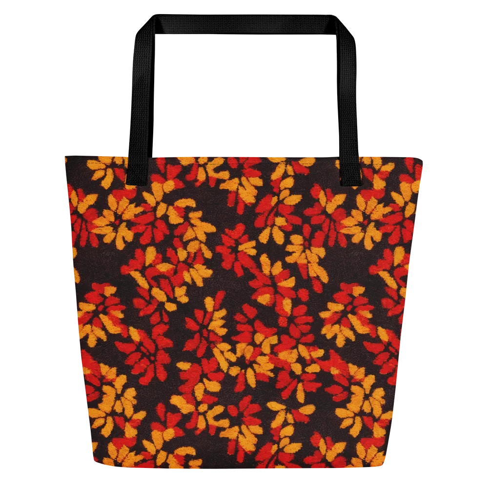 Emberleaf on Large Tote Bag W/ Pocket — Front