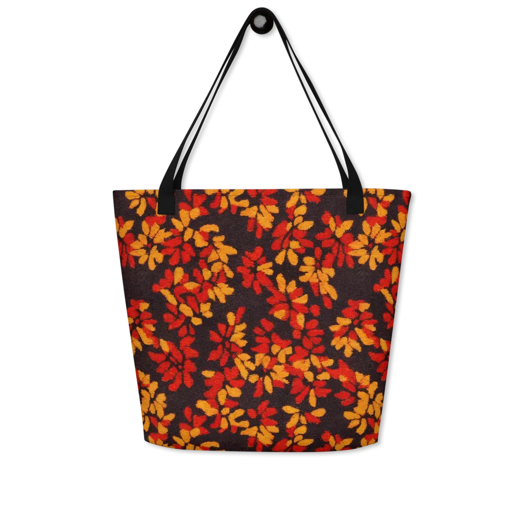 Emberleaf on Large Tote Bag W/ Pocket — Front
