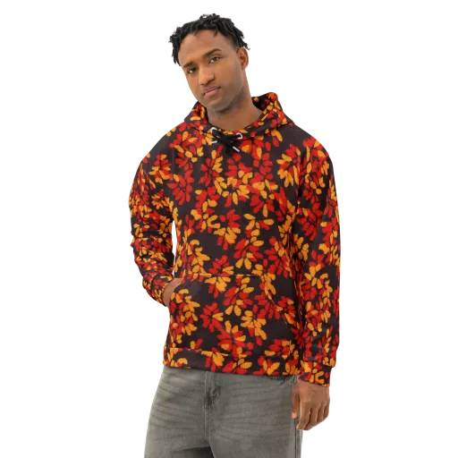 Emberleaf on a Cotton Hoodie