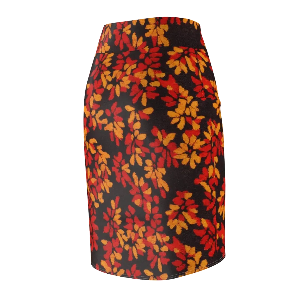 Emberleaf on Pencil Skirt — Back Side