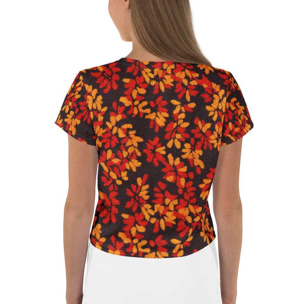 Emberleaf on Crop Tee — Back