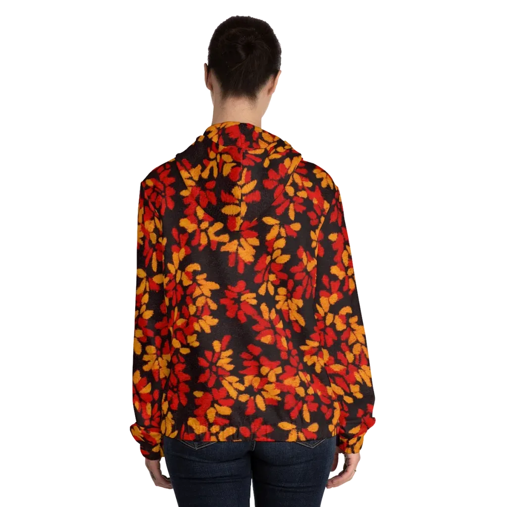 Emberleaf on Women's Full-Zip Hoodie — Back On Person