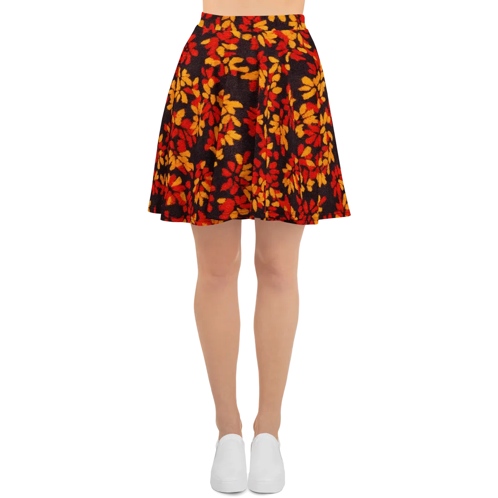 Emberleaf on Skater Skirt — Front