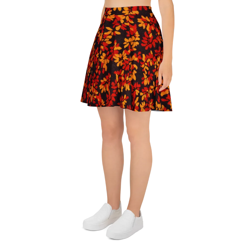 Emberleaf on Skater Skirt — Left