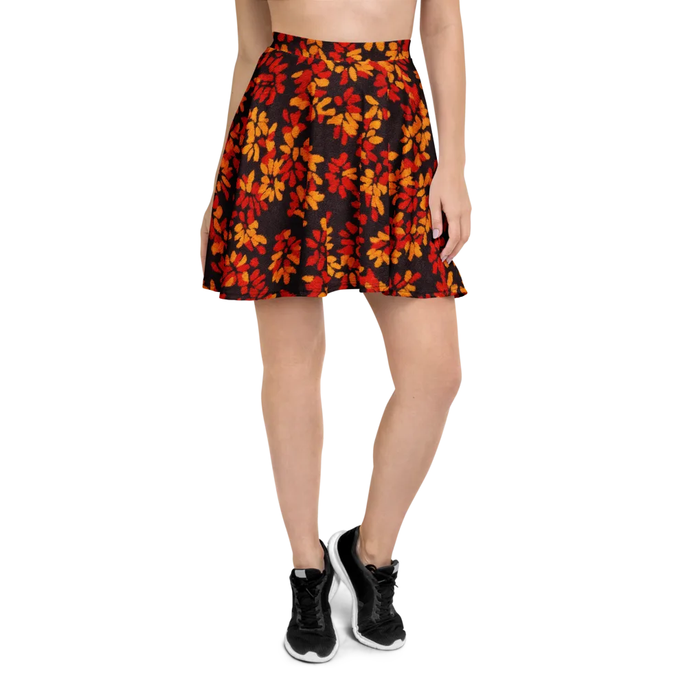 Emberleaf on Skater Skirt — Front
