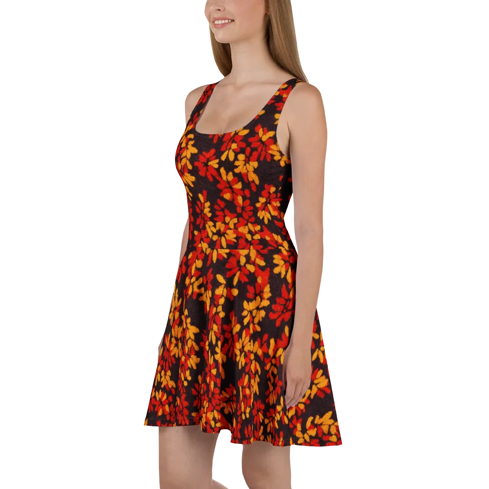 Emberleaf on Skater Dress — Left