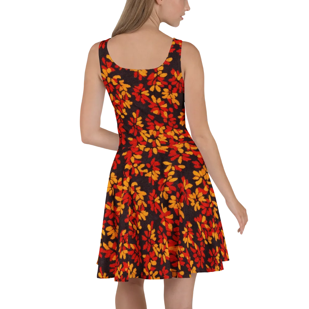 Emberleaf on Skater Dress — Back