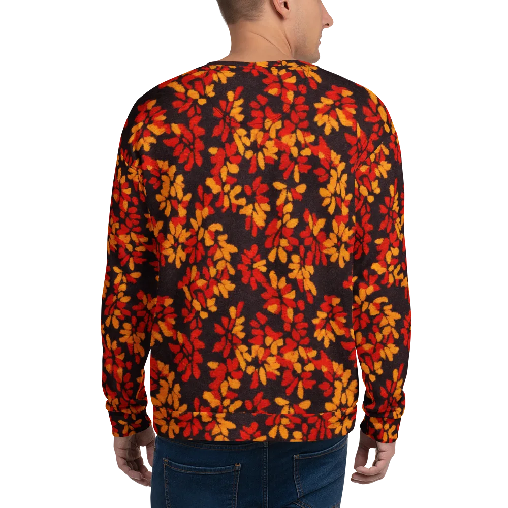 Emberleaf on Sweatshirt — Back