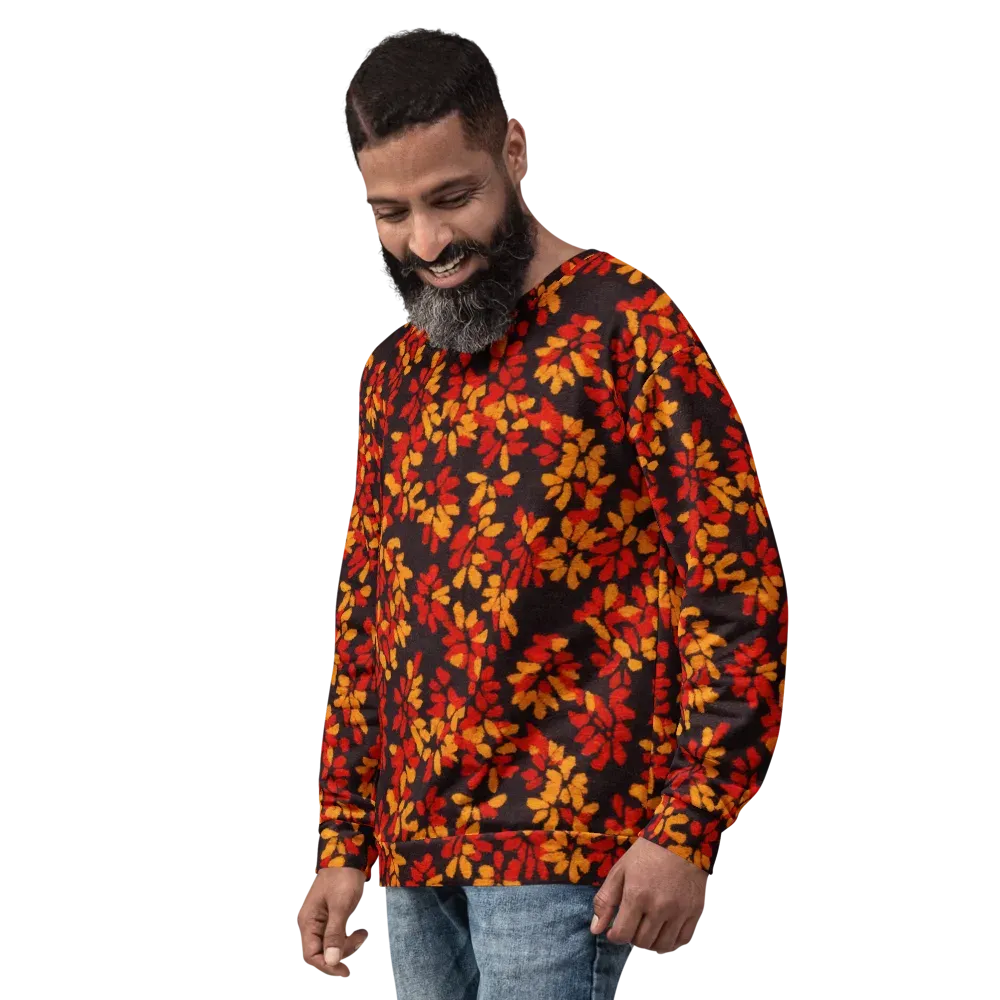Emberleaf on Sweatshirt — Left Front