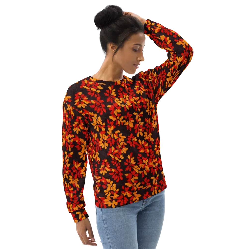 Emberleaf on Sweatshirt — Right Front