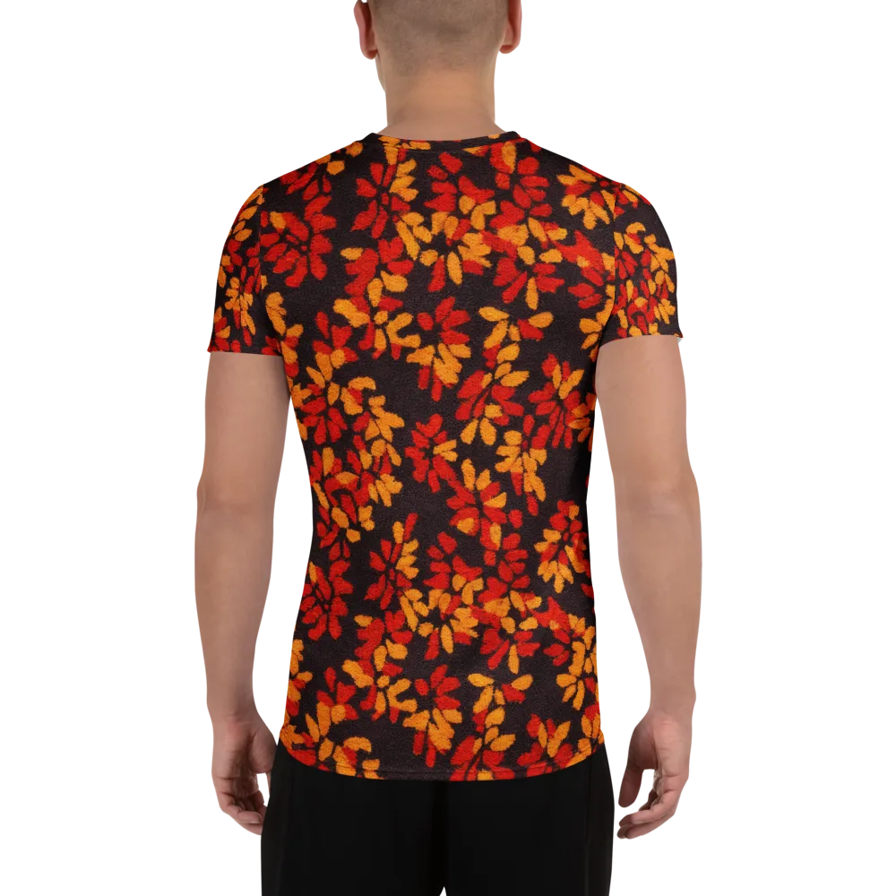 Emberleaf on Men's Athletic T-Shirt — Back